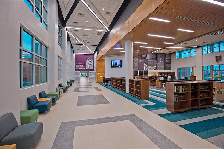 Cunningham Middle School at South Park - Interior - Hallway