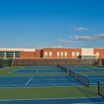 Cunningham Middle School at South Park - Exterior - Tennis Courts