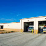 Refinery Terminal Fire Company - Showing Firetrucks in Garages