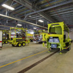 Refinery Terminal Fire Company - Interior Garage with Heavy Equipment
