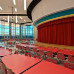Dorothy Adkins Middle School Cafeteria with a Stage