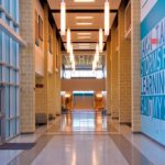 Dorothy Adkins Middle School Interior Hallway